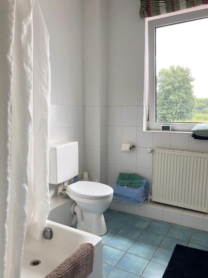 Strandnahe 3Z-Ferienwohnung Kiel Esterno foto