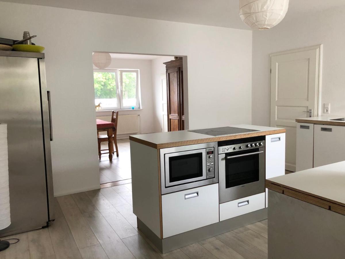 Strandnahe 3Z-Ferienwohnung Kiel Esterno foto